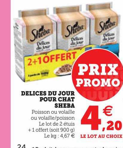 Délices Du Jour Pour Chat Sheba