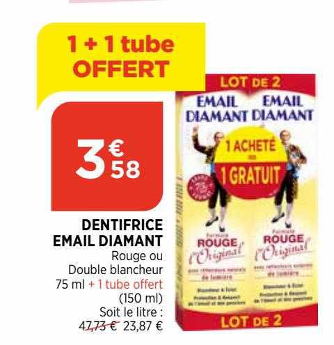 Dentifrice Email Diamant
