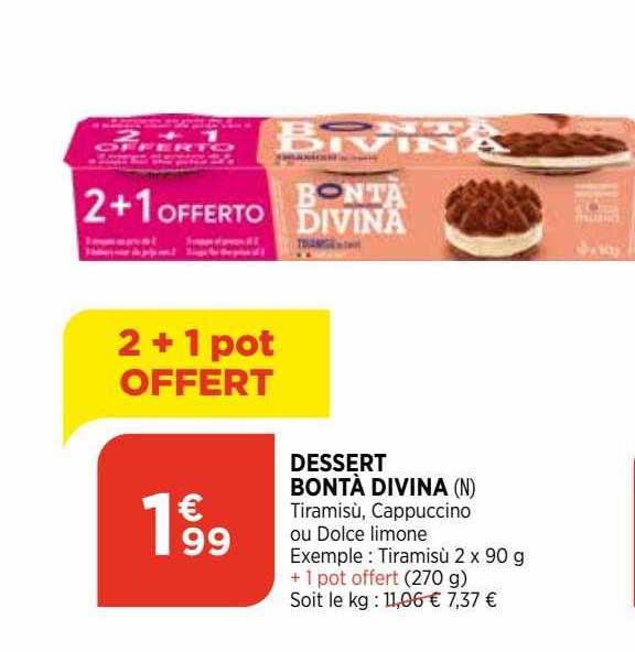 Dessert Bontà Divina