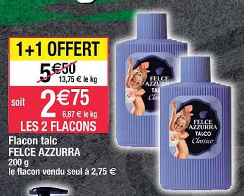 flacon talc felce azzurra