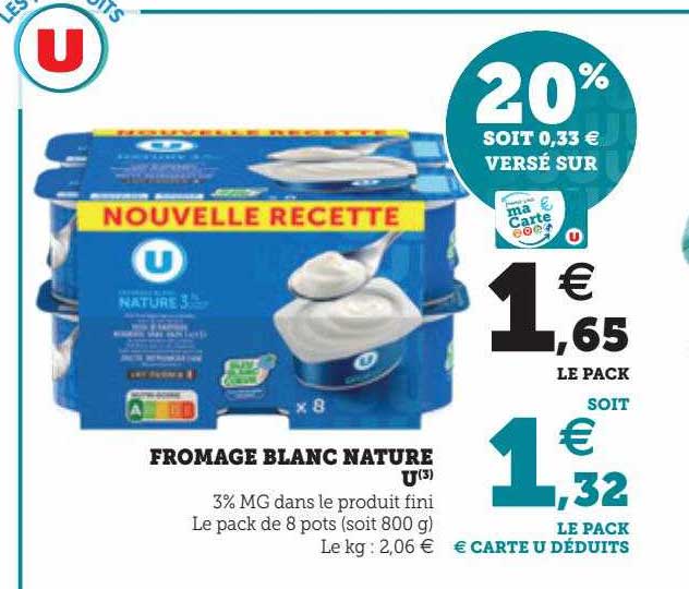 Fromage Blanc Nature U