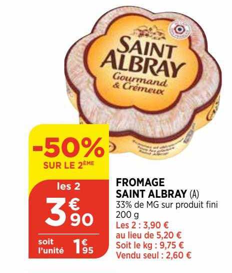 Fromage Saint Albray