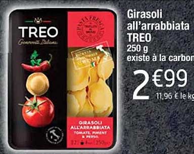girasoli all'arrabbiata treo