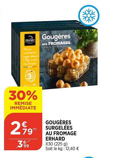 Gougères Surgelées Au Fromage Erhard
