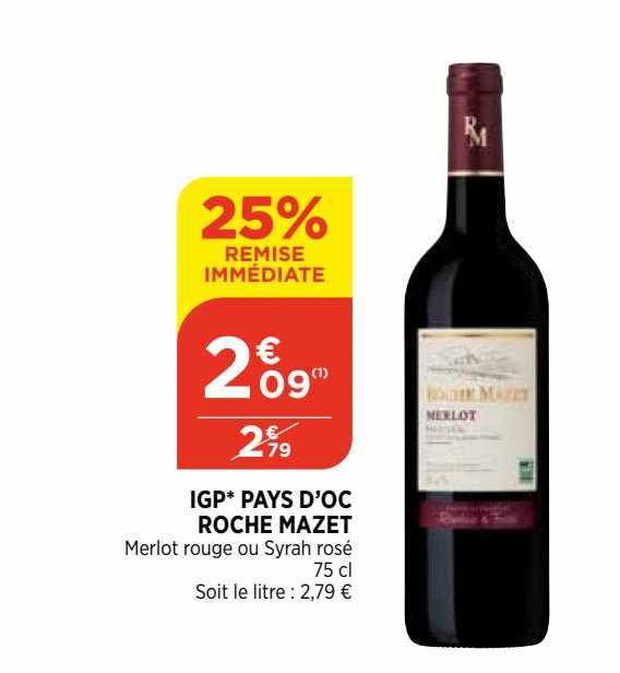 igp pays d'oc roche mazet