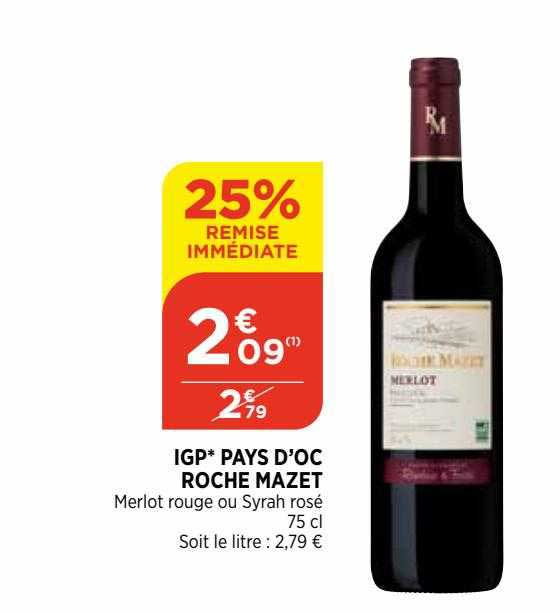 igp pays d'oc roche mazet