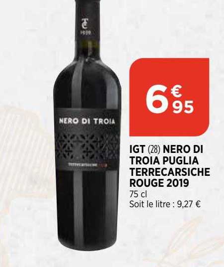 igt nero di troia puglia terrecarsiche rouge 2019