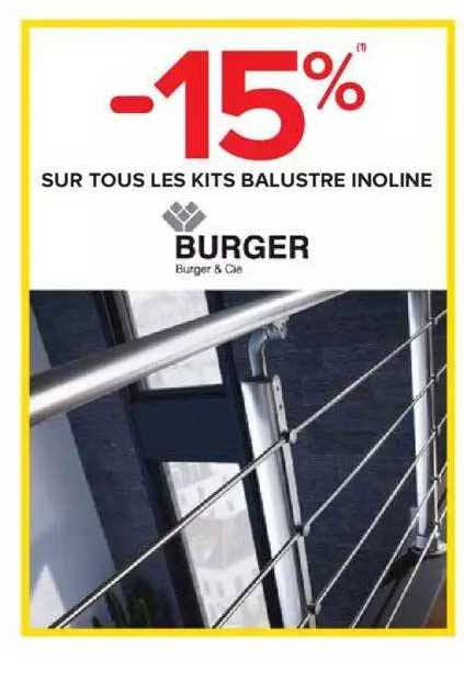 kits balustre inoline burger