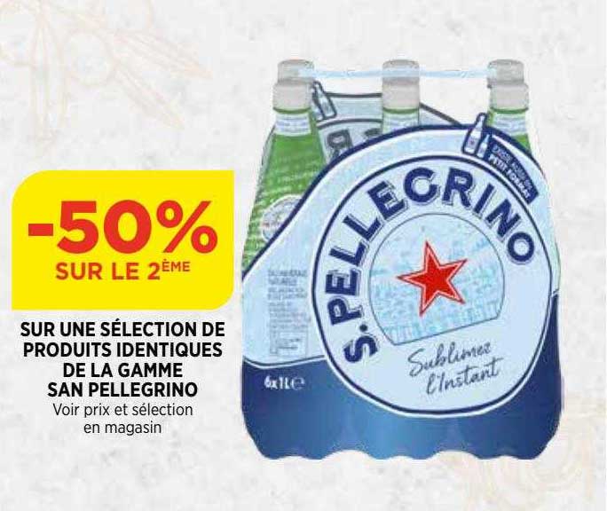 la gamme san pellegrino