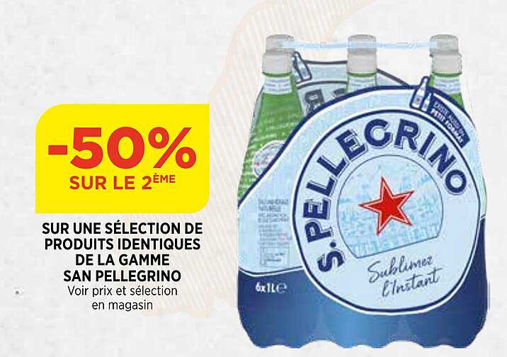 la gamme san pellegrino