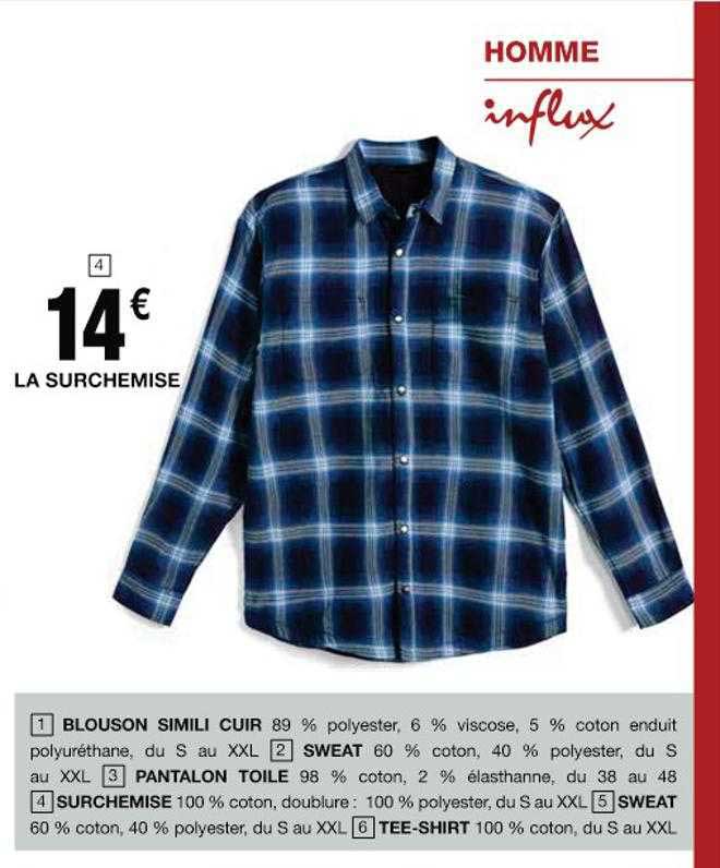 La Surchemise Homme Influx