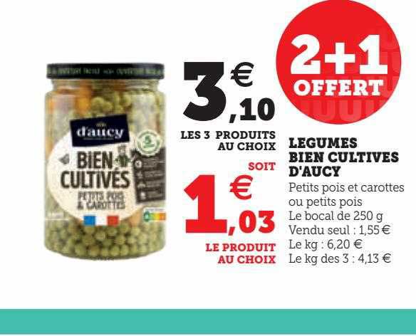 légumes bien cultivés d'aucy