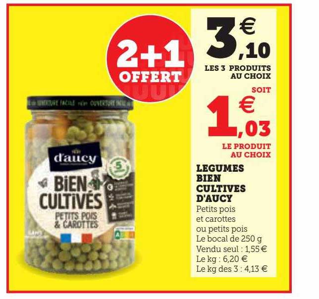 légumes bien cultivés d'aucy