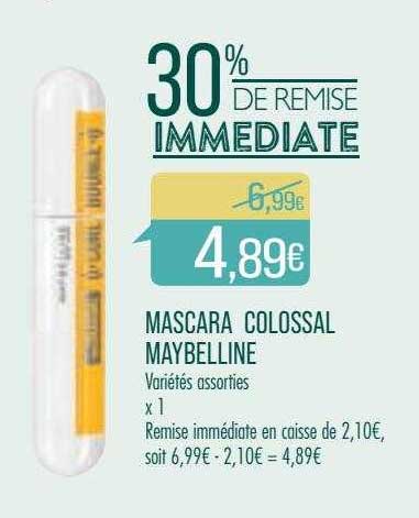 mascara colossal maybelline