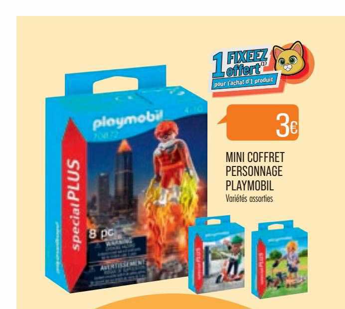 mini coffret personnage playmobil