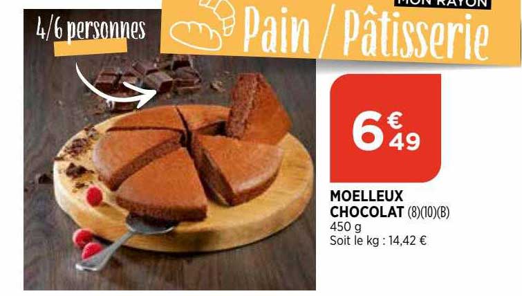Moelleux Chocolat