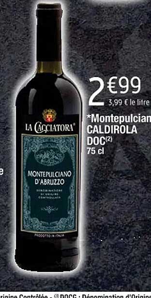montepulciano caldirola doc