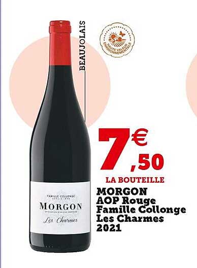 morgon aop rouge famille collonge les charmes 2021