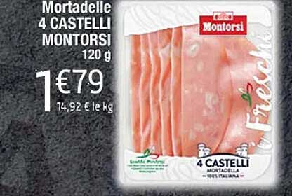 Mortadelle 4 Castelli Montorsi