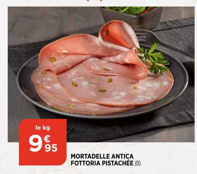 mortadelle antica fottoria pistachée