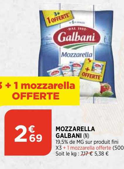 Mozzarella Galbani