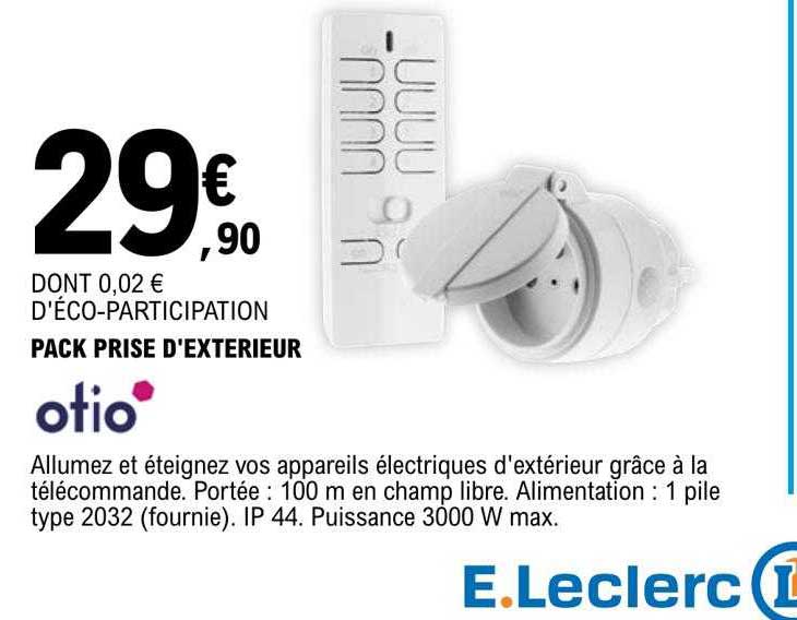 Pack Prise D'extérieur Ofio