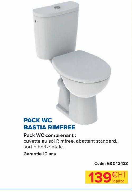 pack wc bastia rimfree