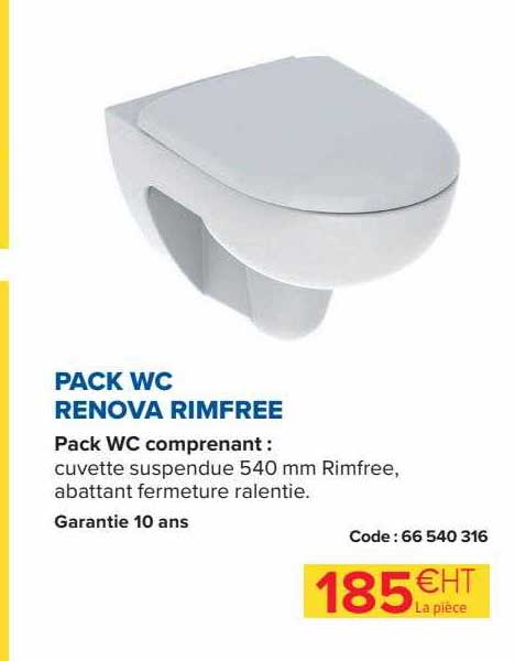 pack wc renova rimfree