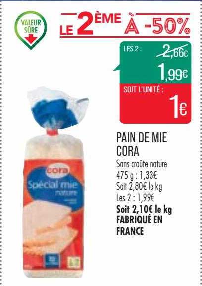 Pain De Mie Cora