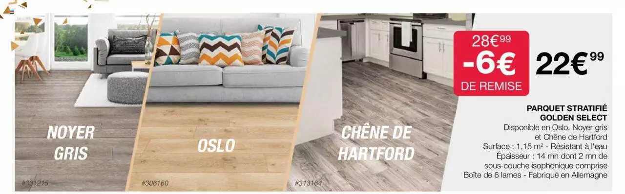 Parquet Stratifié Golden Select