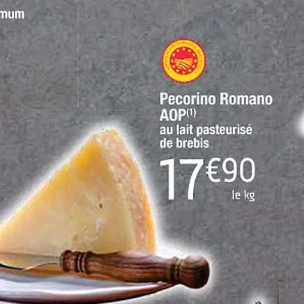 pecorino romano aop