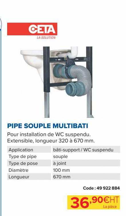 pipe souple multibati