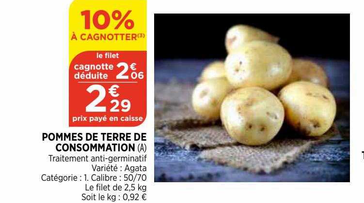 Pommes De Terre De Consommation