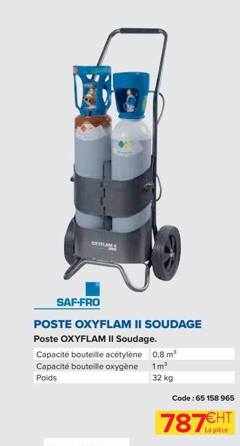poste oxyflam II soudage