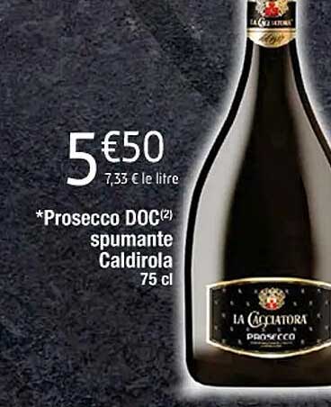 prosecco doc spumante caldirola