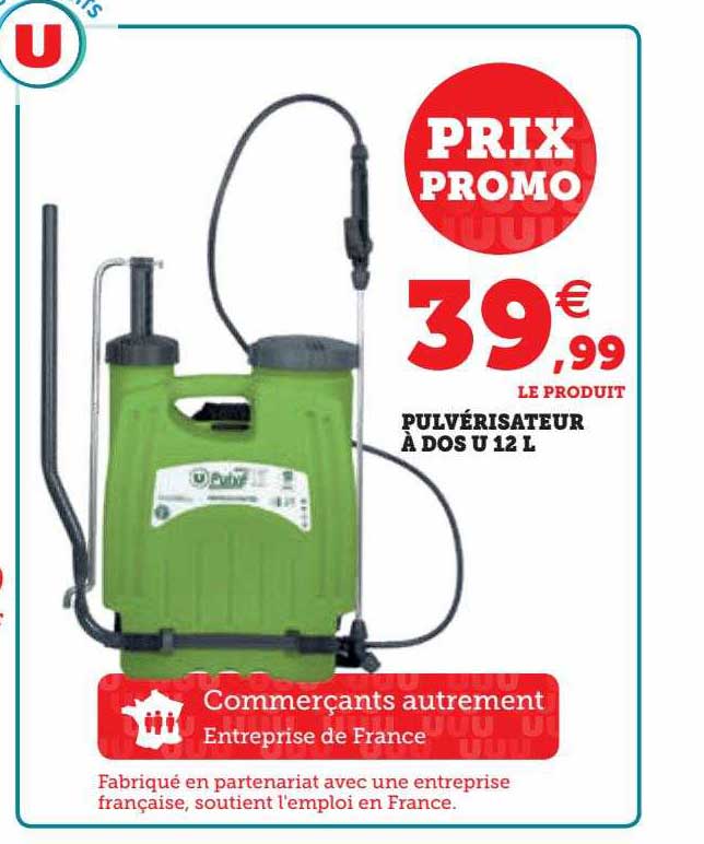Pulvérisateur à Dos U 12l