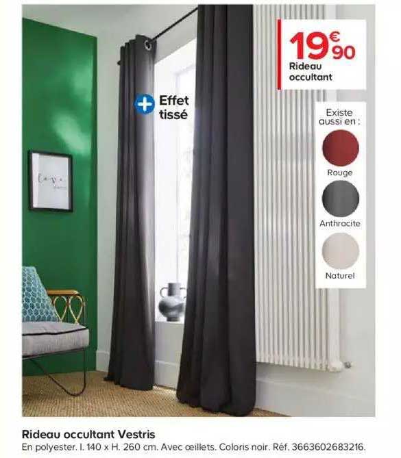 Rideau Occultant Vestris
