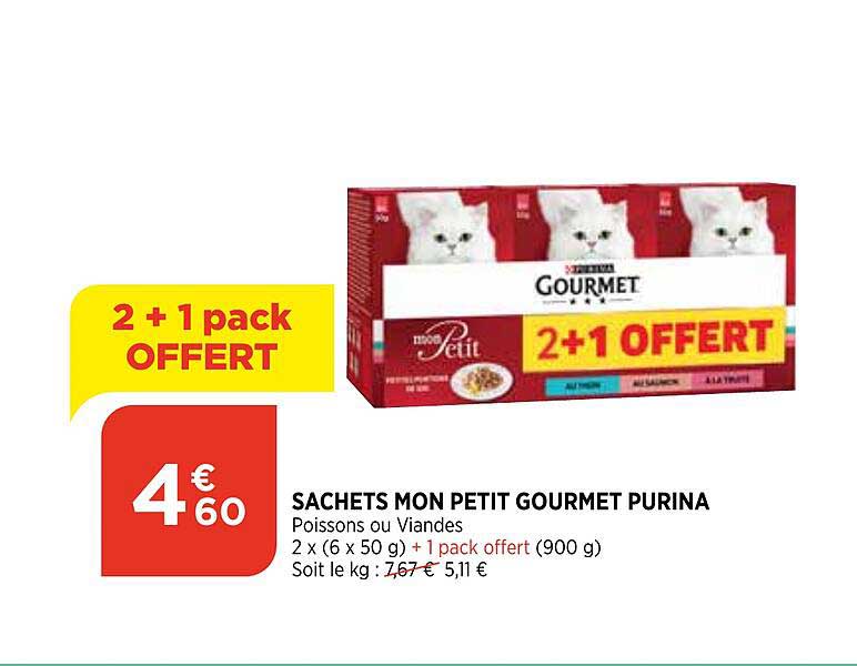 sachets mon petit gourmet purina