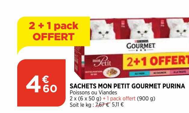 sachets mon petit gourmet purina
