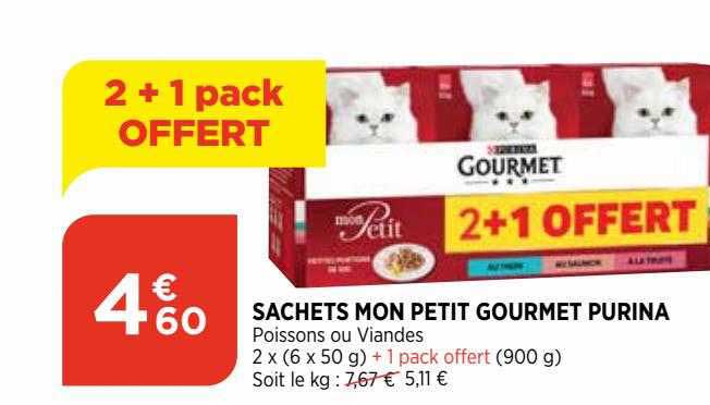 sachets mon petit gourmet purina