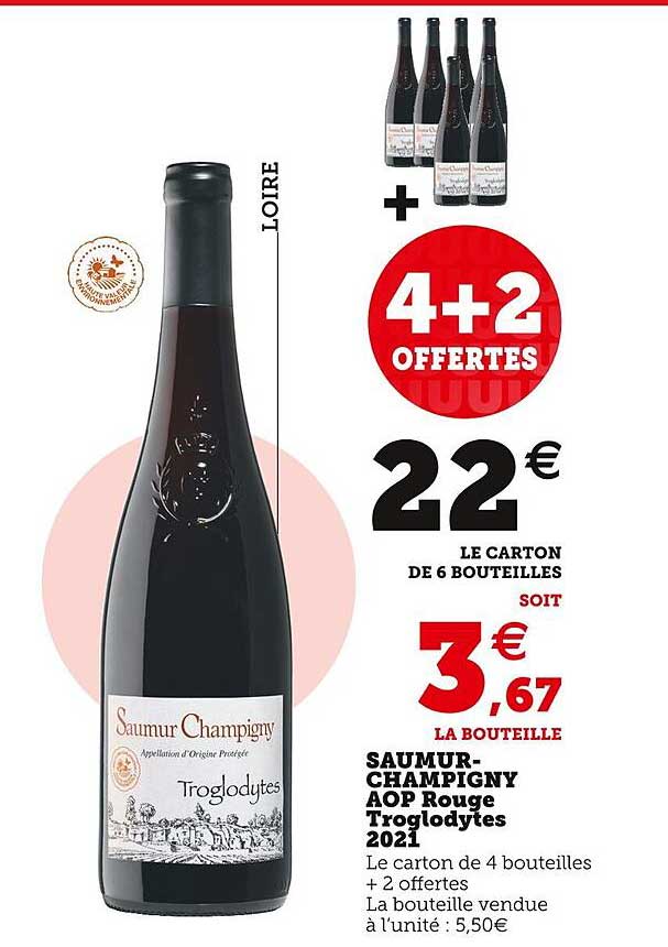 saumur-champigny aop rouge troglodytes 2021