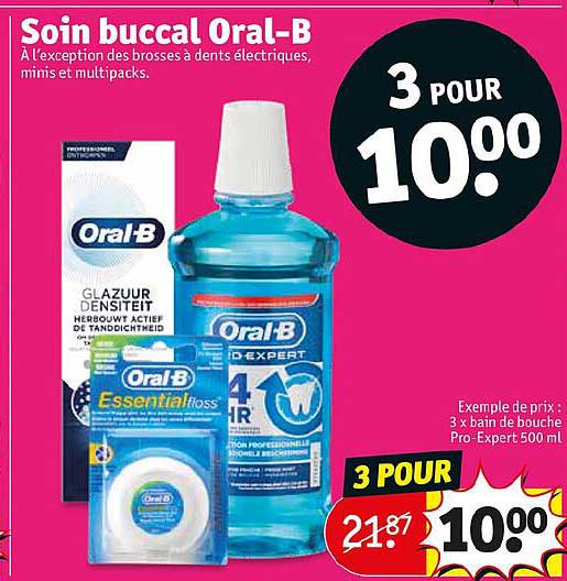 soin buccal oral-b