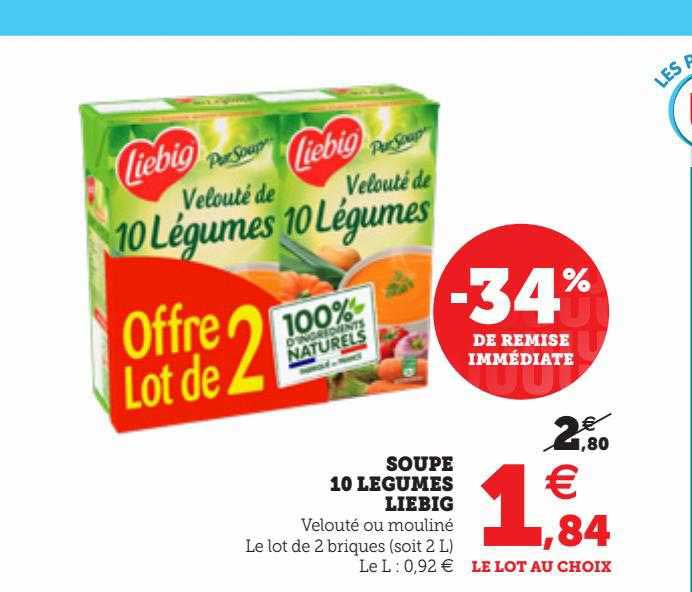 Soupe 10 Légumes Liebig