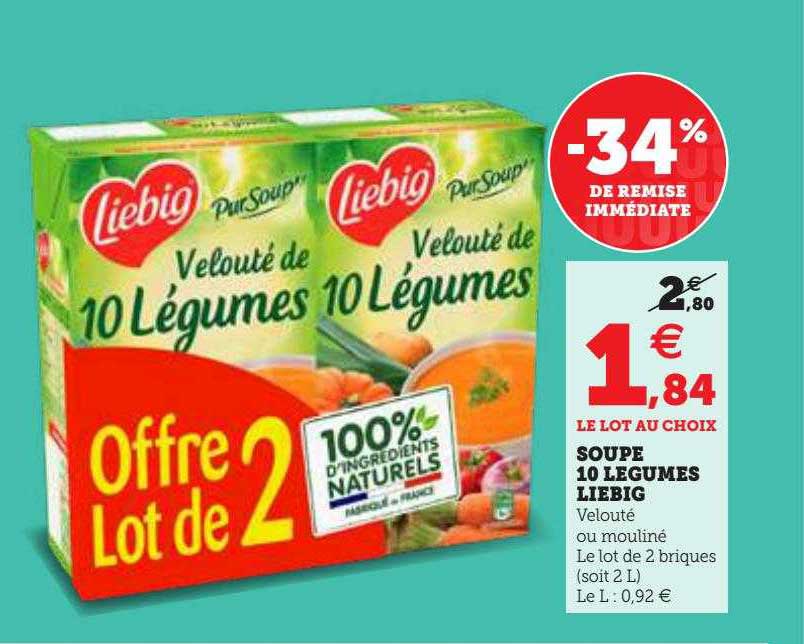 Soupe 10 Légumes Liebig