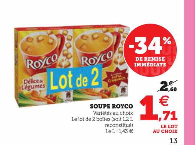 Soupe Royco