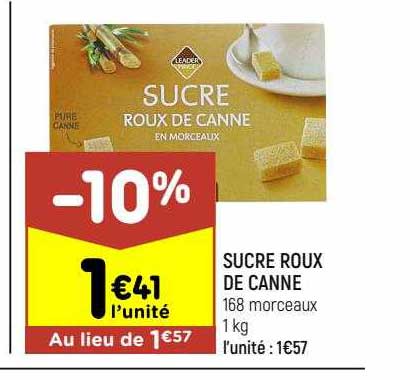 sucre roux de canne