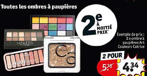 toutes les ombres à paupières