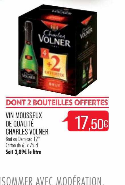 vin mousseux de qualité charles volner
