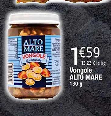 vongole alto mare