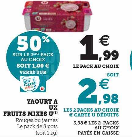 Yaourt Aux Fruits Mixes U